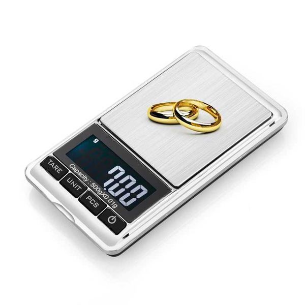 0.01g precision digital jewelry scale with LCD display, compact gold bijoux carat weight balance up to 1000g