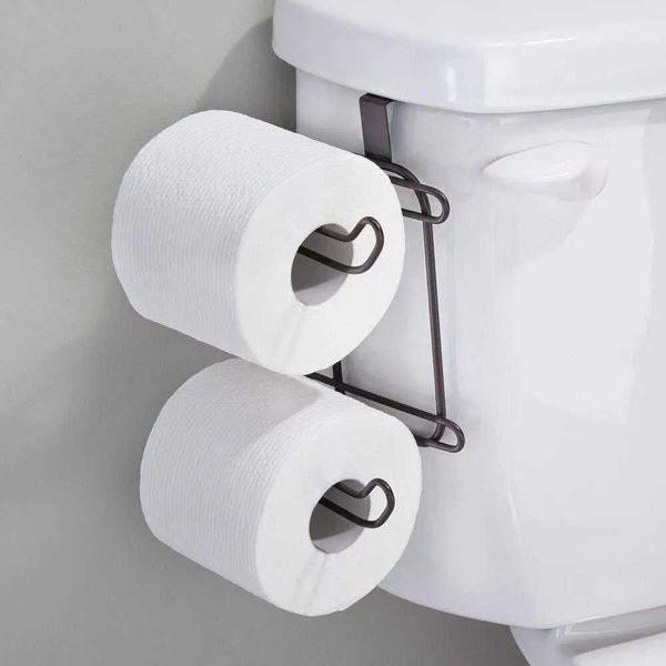 1 piece kitchen storage roller rack for hanging on door or drawer, double roller bathroom hook Y250107