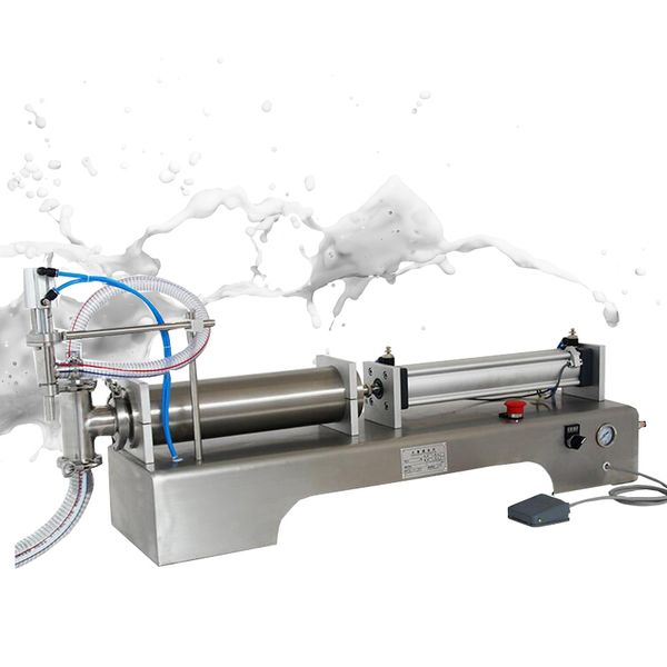 10-1000ml pneumatic liquid filler for various beverages and detergents
