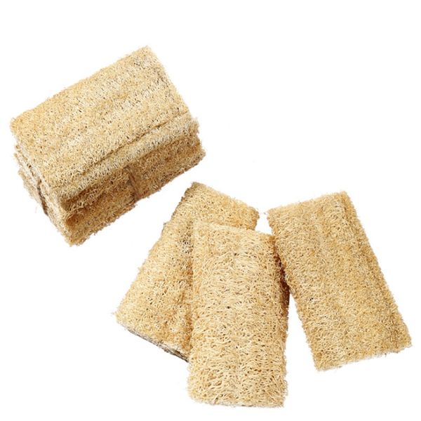 10cm green primary loofah dish towel brushes and dishcloths for kitchen sponge cleaning and dishes A217067