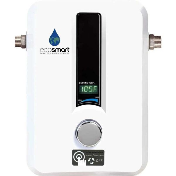 11 Electric Tankless Water Heater with 13KW 240V and Self-Modulating Tech S241256