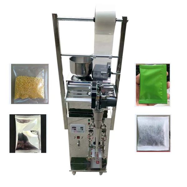1-100g automatic powder and granule packaging machine for tea, wolfberry, seasoning, and chili powder, compatible with 110V and 220V