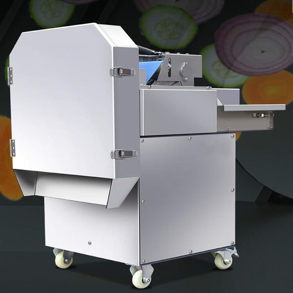 110V 220V industrial slicer for fruits and vegetables, including potatoes, carrots, and bananas