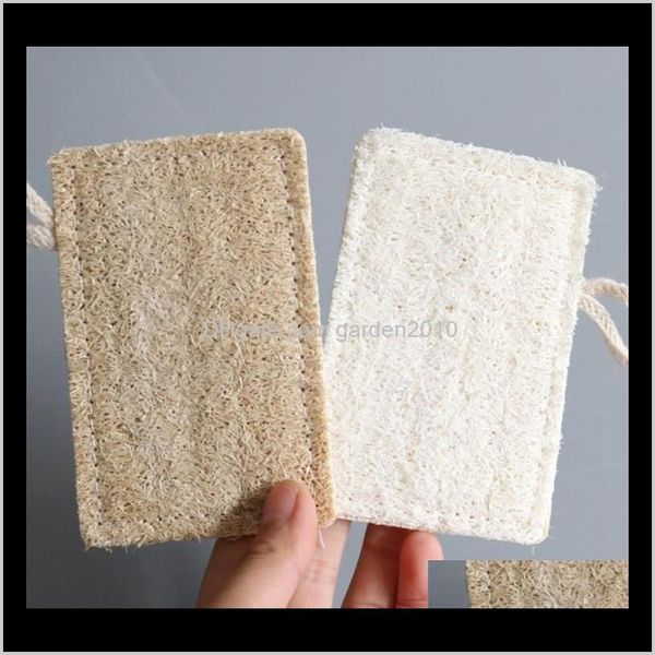 117cm natural loofah pad for exfoliating dead skin in bath, shower, or spa