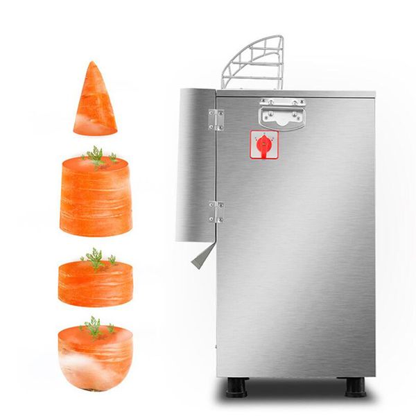 1500W commercial electric vegetable cutter for slicing melons, radishes, potatoes, onions, cabbages, and tomatoes