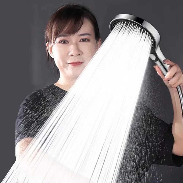 15CM large panel high-pressure shower with filter, 3 spray modes, rainfall showerhead, and bath accessories Z241030