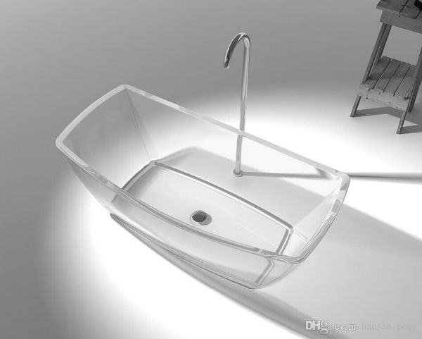 1600x800x580mm High-End Resin Acrylic CUPC Approved Oval Freestanding Stone-Colored Bathtub RS65133