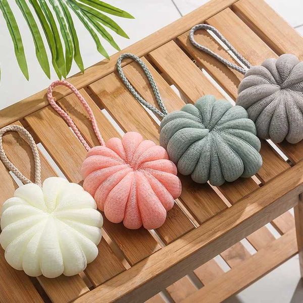 1PC Soft Mesh Foam Sponge Ball for Gentle Skin Cleansing and Bathing