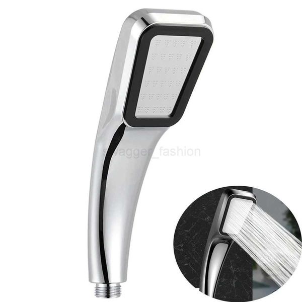 1pcs high-pressure shower head with 300 holes for water-saving rainfall shower spray, a bathroom accessory replacement part