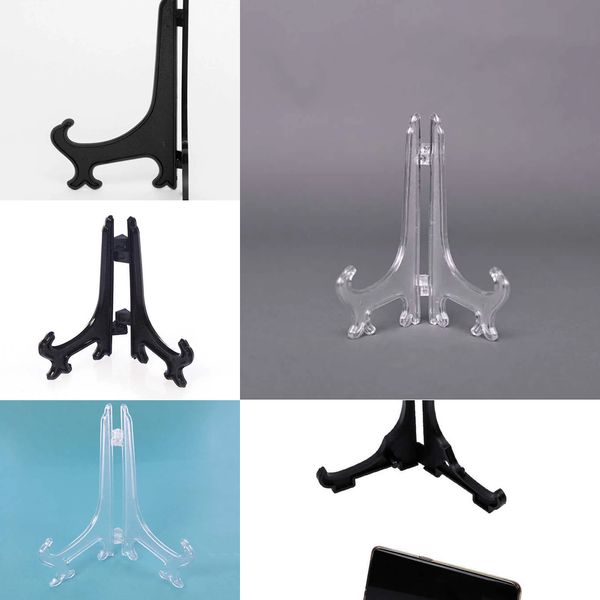 1Pcs Portable Easel Plate Holder Stand for Picture Frame Display