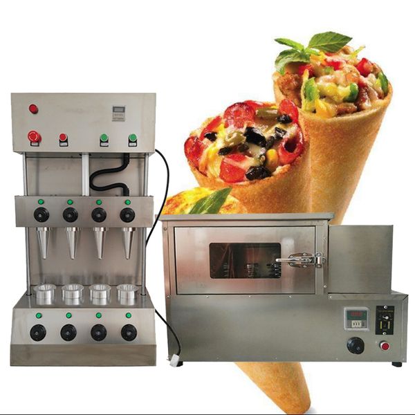 2020 new commercial rotary pizza oven with stainless steel cone maker, 110V/220V compatible