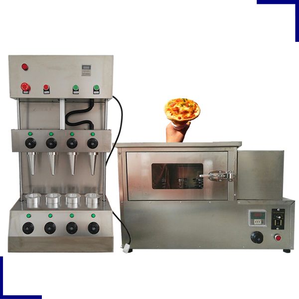 2020 stainless steel pizza cone machine with easy-to-use oven for making pizza cones