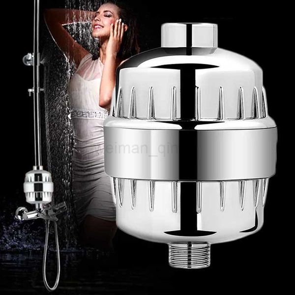 20-stage shower head filter with high output for softening water, removing chlorine, fluoride, and heavy metals in kitchen faucet filtration