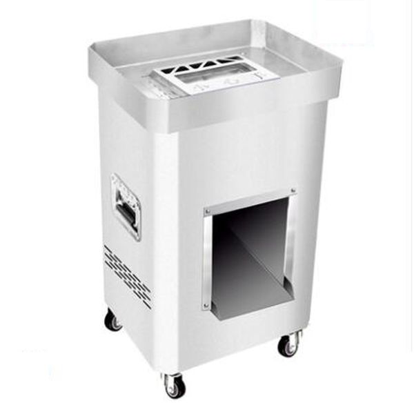 2200W commercial electric meat slicer with removable automatic knife group for efficient meat cutting