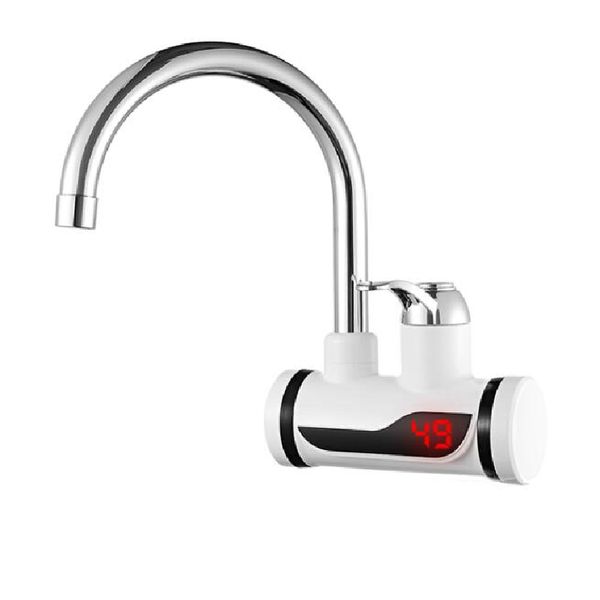 220V instant electric water heater for kitchen and bathroom, 3000W fast heating faucet