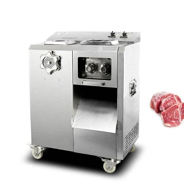 220V/50Hz high-performance multi-functional kitchen meat grinder with removable blade set for slicing and cutting
