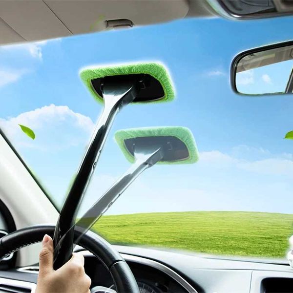 2-Piece Car Window Cleaning Kit for Effortless Premium Window Care Y250116