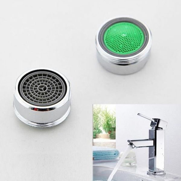 2-piece water-saving aerator for bathroom faucet, creating soft bubbly flow to reduce splashing