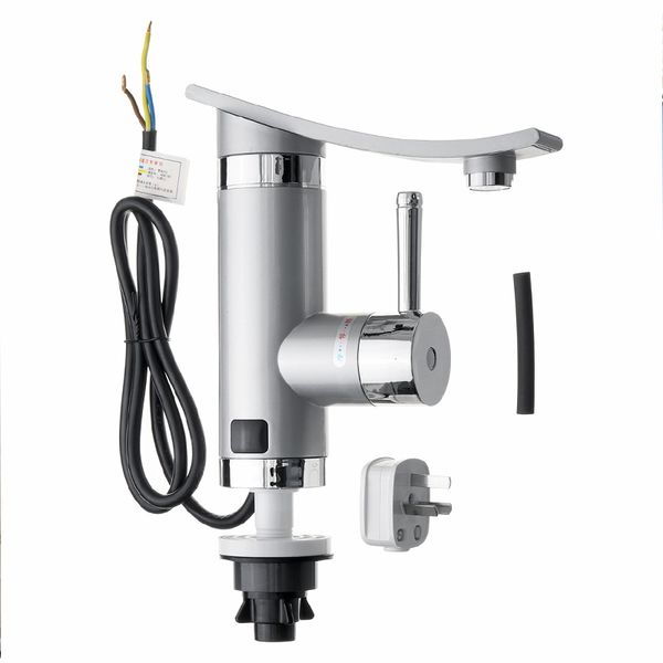 3000W electric instant water heater with free shipping, featuring a 360¡ã rotatable tap for hot and cold water in bathroom or kitchen