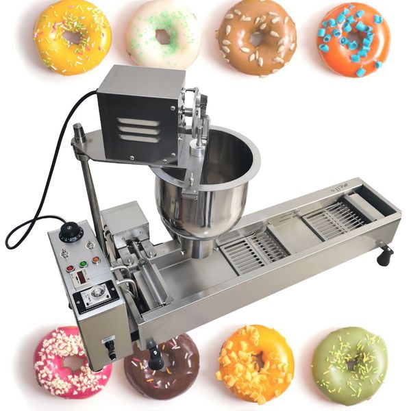 3000W fully automatic donut maker for dessert shops and fryer cakes