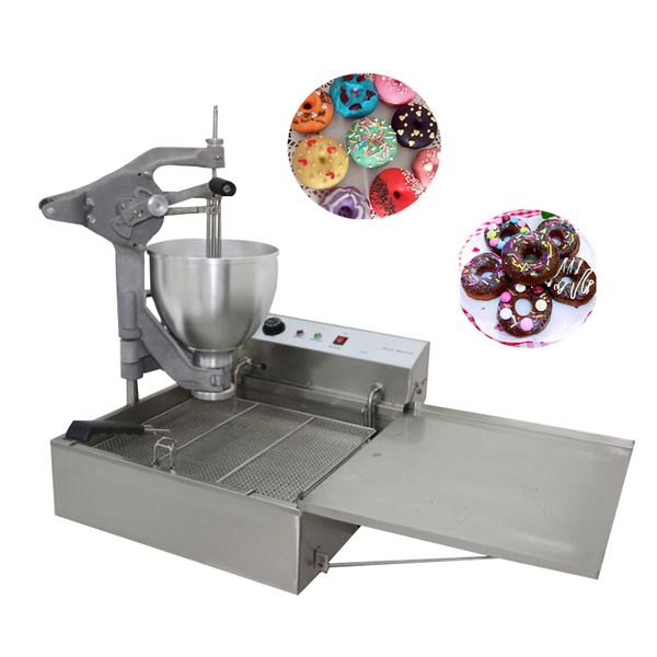 3000W stainless steel electric donut maker with spherical flower mold