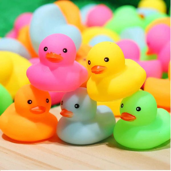 30/60/90pc Multicolor Mini Rubber Duck Bath Toy Squeak and Float Colored Small Ducks in Bulk Baby Sower Ducks Birthday Gifts Y240813

Bulk pack of 30/60/90 colorful mini rubber duck bath toys that ...