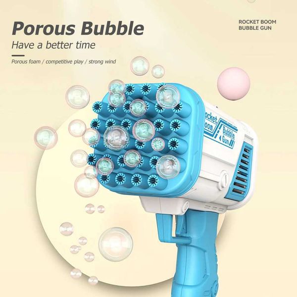 32 Hole Handheld Bubble Gun Kids Toy Bazooka Bubbles Machine Soap Blower Childrens Outdoor Toy Kids Bathing Toys For Boys GirlsC250108

32-hole handheld bubble blaster for kids, a fun outdoor soap ...