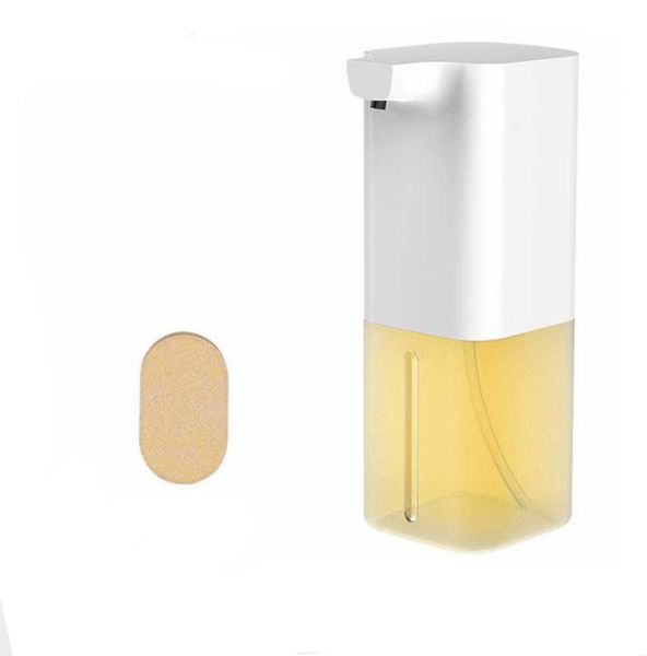 350ML touchless automatic foam soap dispenser with ABS plastic bottle, ready for drop shipping