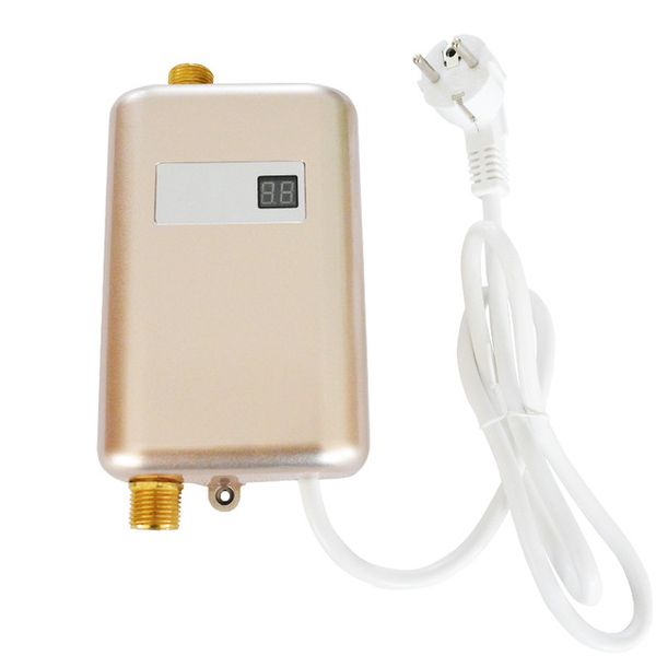3800W 220V instant electric water heater for showers, pools, and kitchens with free shipping