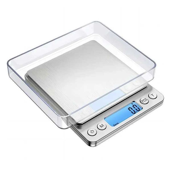 3Kg/500G 0.1g Digital Kitchen Scale Precision Scales Jewelry Weighing For Food Diet Postal Balance Measuring LCD ElectronicM240815