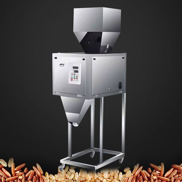 50-5000g large automatic filling machine for flour, grain, seed, tea, screw, coffee bean, and cat food packaging