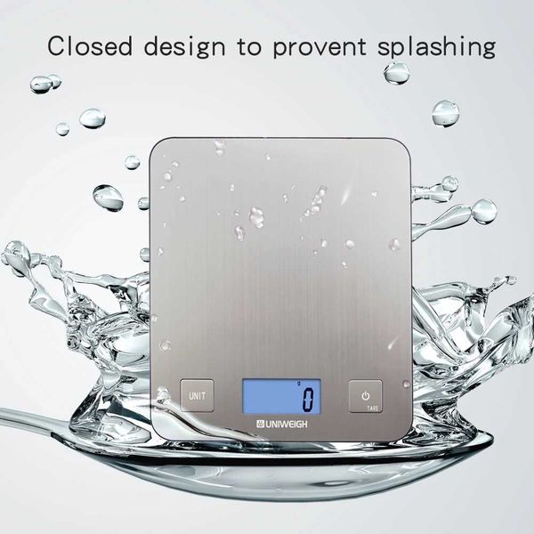 5kg/11lb 0.1oz digital kitchen scale for cooking, baking and weight management, featuring tare function, 5 units available