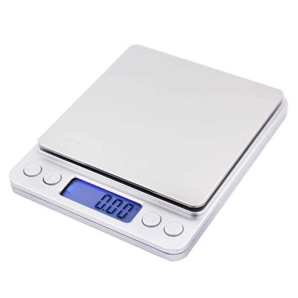 5pcs 500g x 0.01g Digital Kitchen Jewelry Scale Mini Electronic Pocket Case Postal Balance Weight Scale With 2 TrayM240815