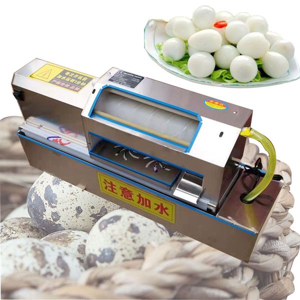 60W Commercial Egg Shelling Machine for Removing Quail Egg Shells and Peeling Hard-Boiled Eggs