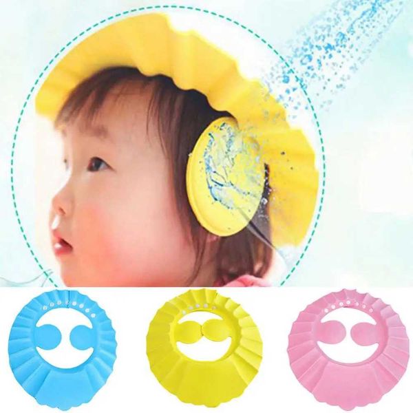 Adjustable baby shampoo goggles for shower and bath use