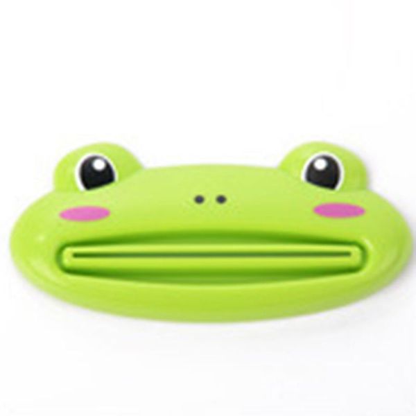 Adorable cartoon toothpaste tube squeezer for easy dispensing in bathrooms