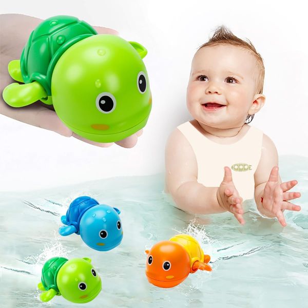 Adorable turtle-shaped bath toys for toddlers aged 1-3 years