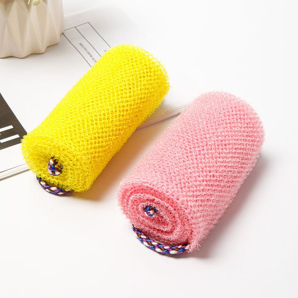 African bath sponge net for exfoliating and smoothing skin in the shower, available wholesale as a back scrubber or bath towel alternative