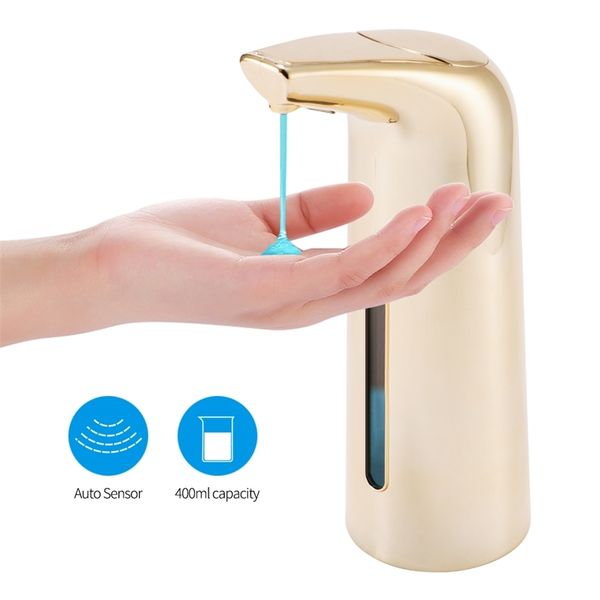 Automatic 400ml touchless infrared soap dispenser for kitchen and bathroom sanitization