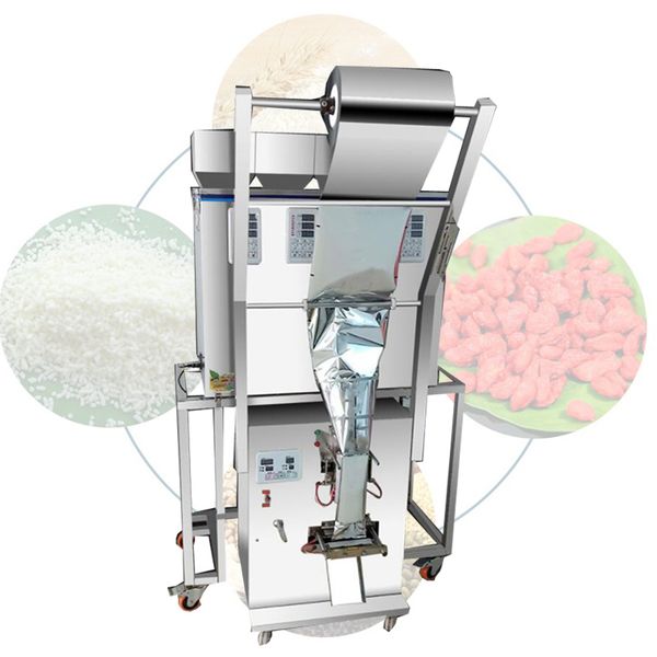 Automatic granule and powder filling machine for multi-ingredient packaging