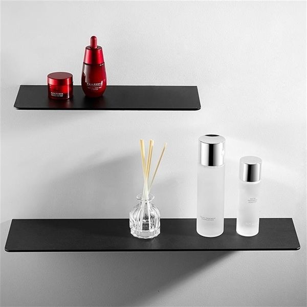 Bathroom Shelves Storage Rack 3050cm Modern Matt Kitchen Wall Shelf Home Accessories 221007

Modern 30-50cm bathroom wall shelf for kitchen storage and home accessories