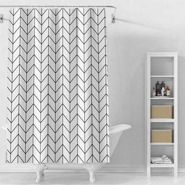 Bathroom waterproof PEVA high-grade printed shower curtain white mesh shower curtain set with hook bathtub mildew curtain M240824

Waterproof PEVA printed shower curtain set with white mesh and hooks, resistant to mildew in bathtub M240824