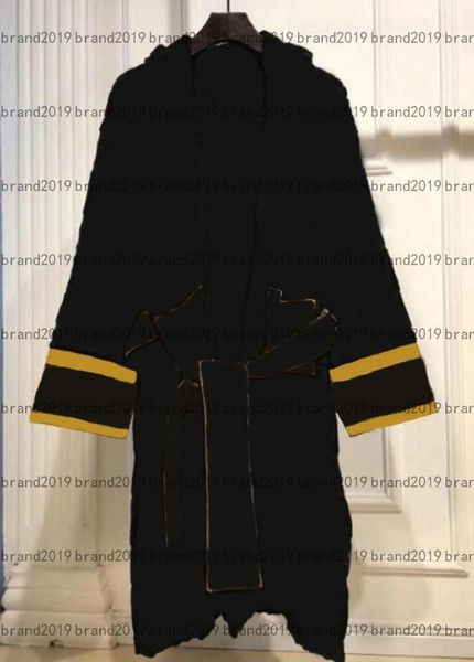 Classic designer-style high-quality cotton bathrobes for women and men, available in seven colors