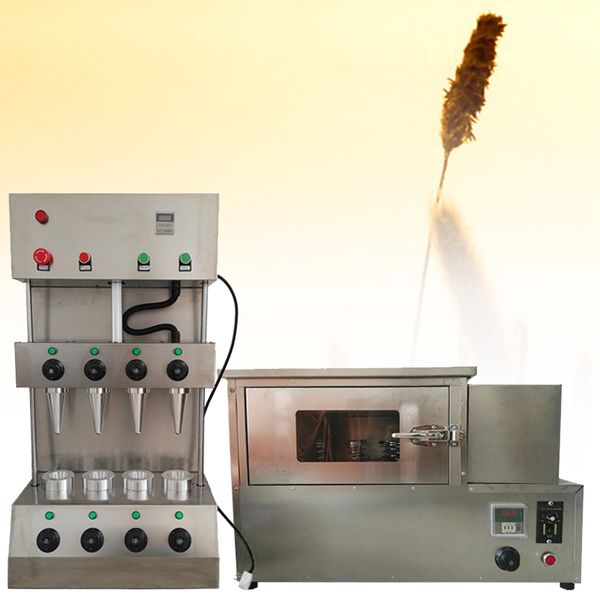 Commercial 110V/220V rotary pizza cone oven with 4 heating rods