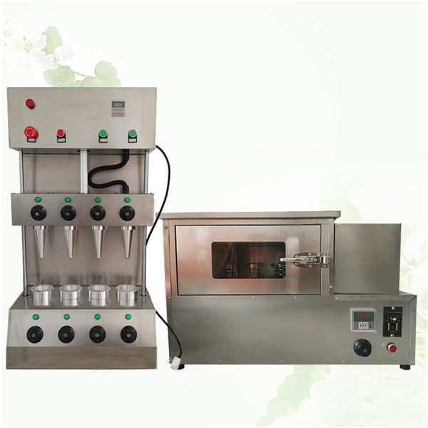 Commercial and industrial pizza cone making machine with electric oven pricing