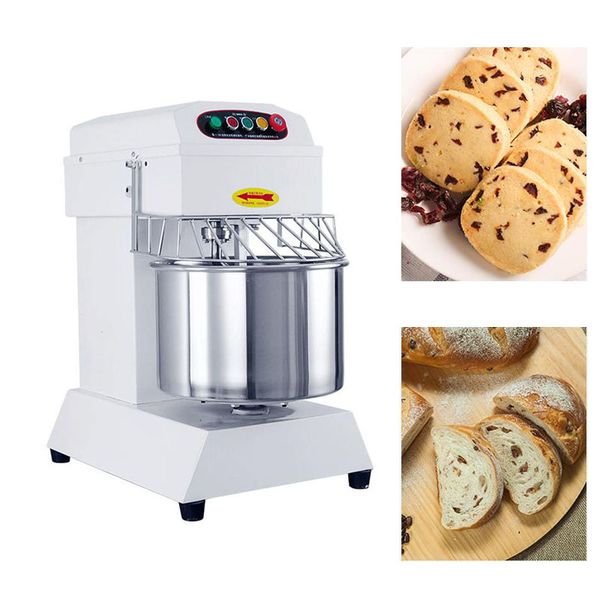 Commercial dough mixer for bakeries with reversible function for buns, cakes, and pizza dough