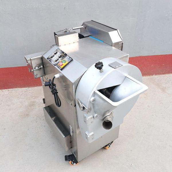 Commercial high-power vegetable cutting equipment for slicing potatoes, carrots, and onions