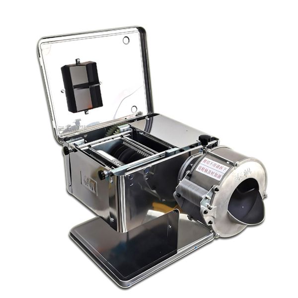 Commercial meat slicer for pork, beef, and chicken breast