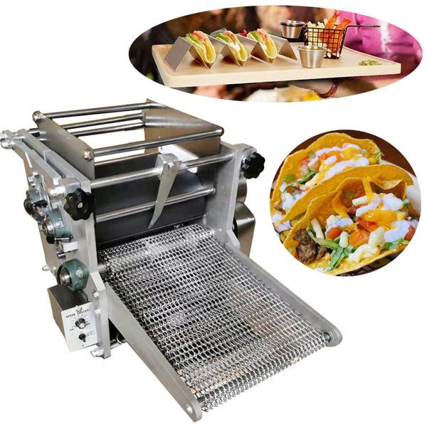 Commercial tortilla machine for making Mexican round tacos
