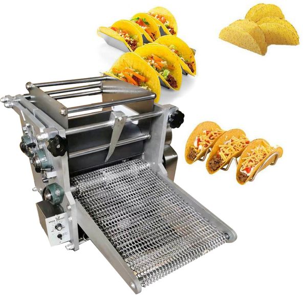 Commercial tortilla press for making Mexican-style round tacos, available in 110V and 220V models